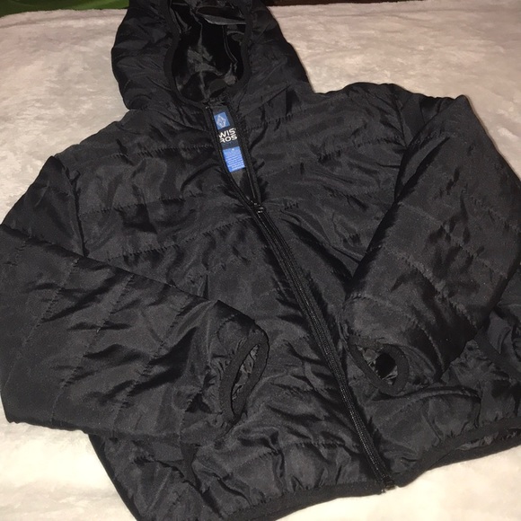 Boys Swiss Cross Puffer Jacket - Picture 1 of 4